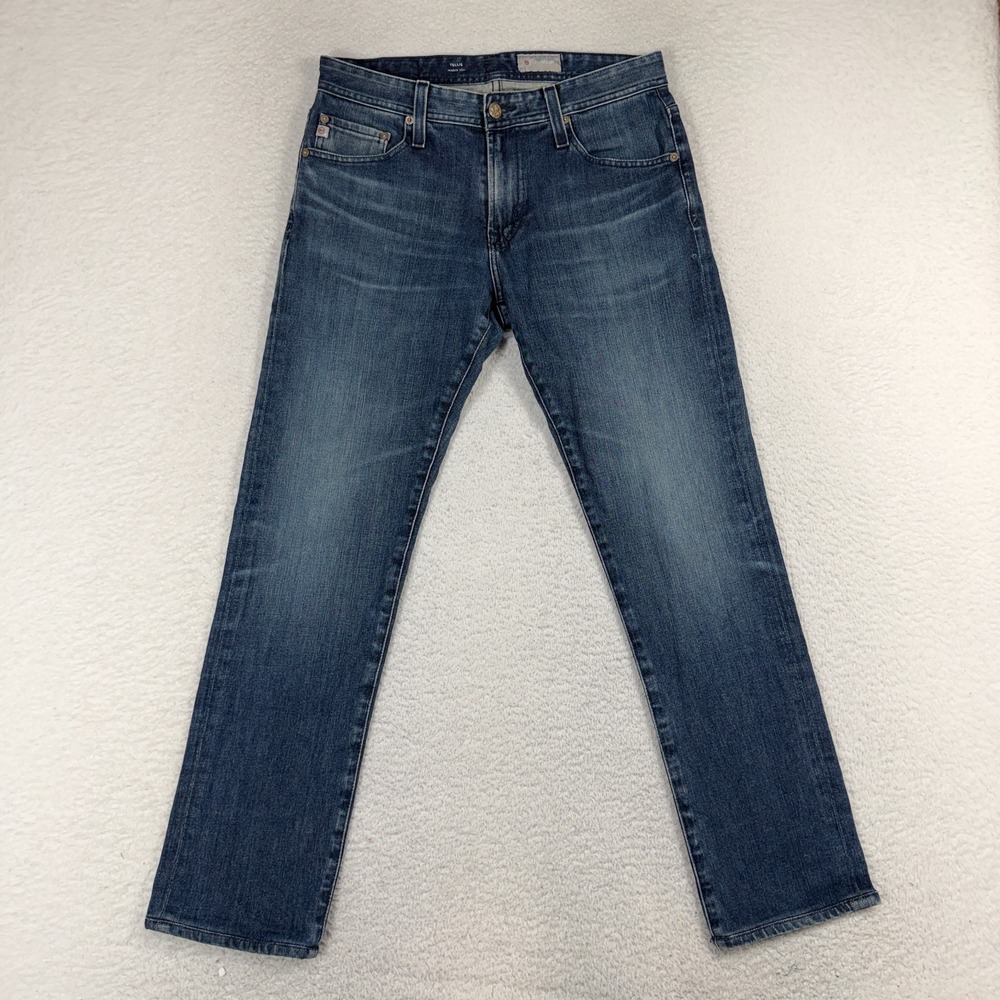 AG Adriano Goldschmied Tellis Jeans Mens 30x33 (30.5x29) Blue Modern Slim 360